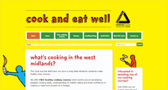 Desktop Screenshot of cookandeatwell.co.uk
